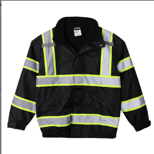 High Visibility Safety Work Clothes High Visible Waterproof Rain Gear Coat