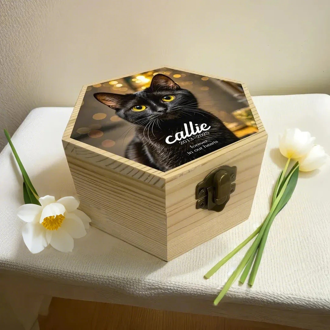 Fashionable And Personalized Printed Photo Souvenirs Pet Urns