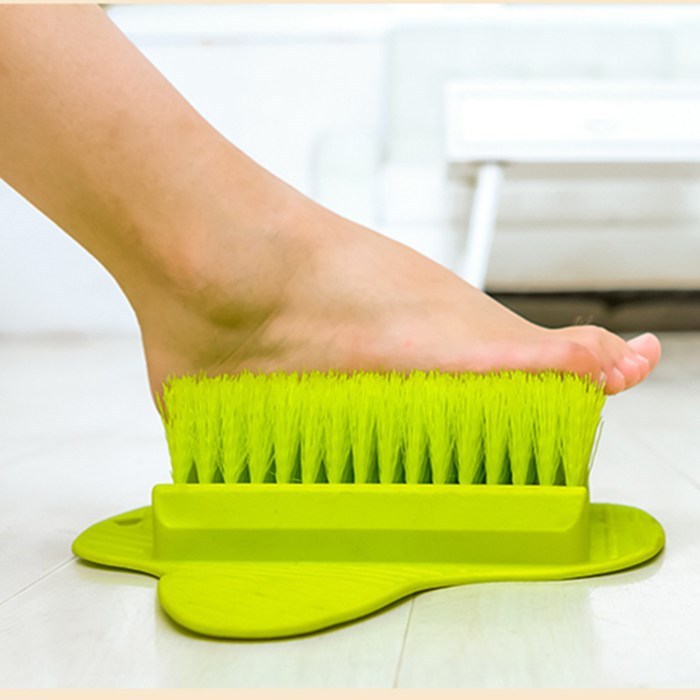 Hanging Sucker Foot Cleaning Brush Foot Grinding Device Bath Foot Rubbing Board Foot Washing Device Massage Foot