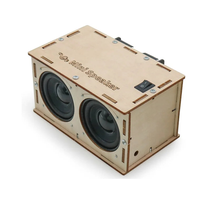 DIY Electronic Sound Amplifier Bluetooth Speaker Box School Science Projects Experiment Kits Science Toys For Children Education
