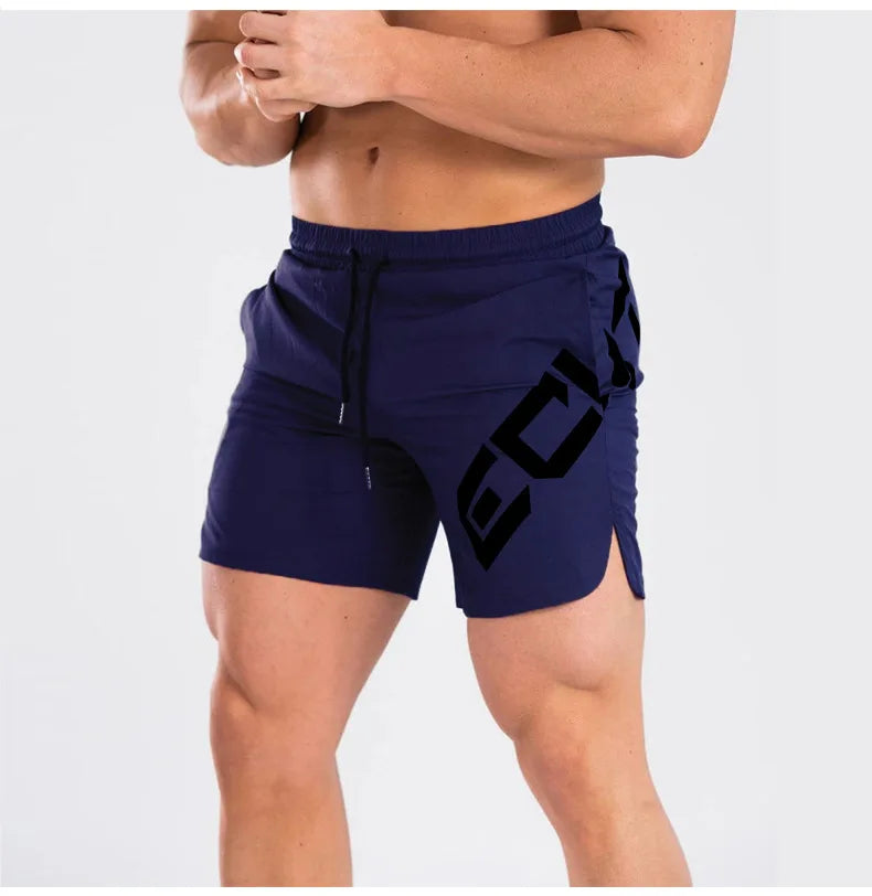 Men's Summer Gym Fitness Skinny Casual Shorts Man Sports Muscle Quick Dry Basketball Short Pants Beach Running Jogger Sweatpants