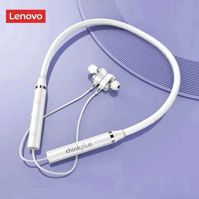 Original Lenovo HE05 Pro TWS Wireless Bluetooth 5.0 Sports Noise Canceling Neckband Earphones, Waterproof, Microphone