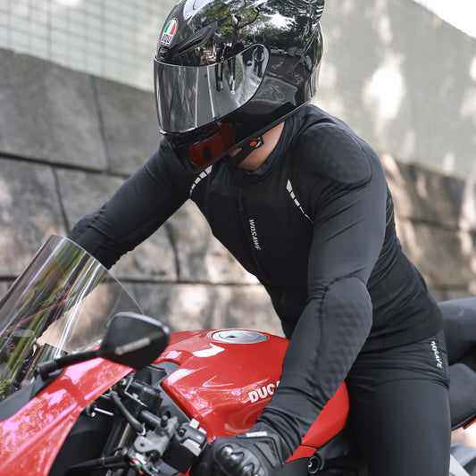 WOSAWE Men's Motorcycle Racing Jacket Off-Road CE Protective Gear Motocross Soft Armor Body Protector Sports Racing Equipment