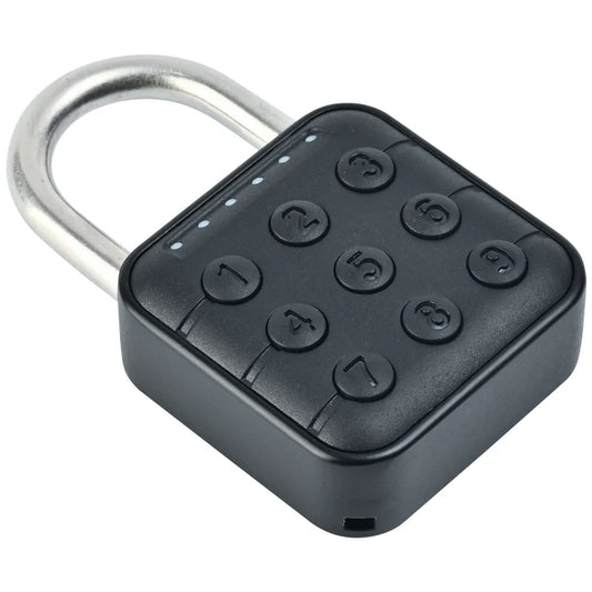 Fingerprint Lock Keyless with Tuya APP Fingerprint Padlock Waterproof Battery-powered for Cabinet Backpack Offices Bicycles
