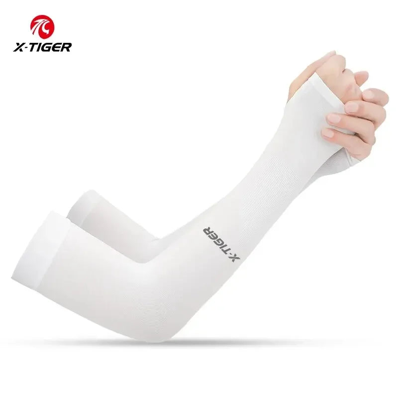 X-TIGER Ice Silk Arm Sleeves Sports Cycling Outdoor Travel Fitness Arm Sleeves Gloves Arm Sleeves Cycling Accessories