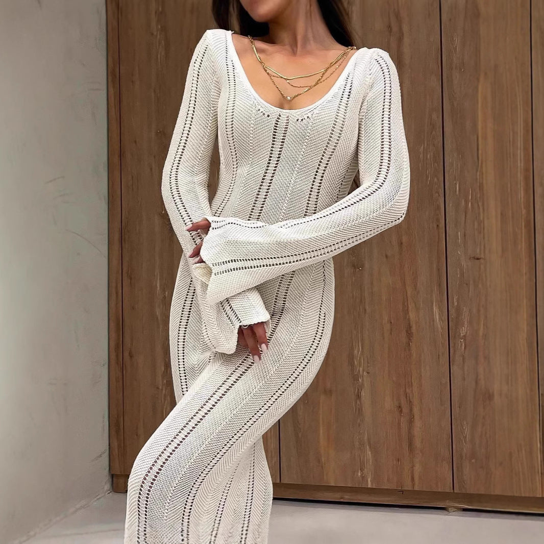 Women's Thin Hollow Casual Dress