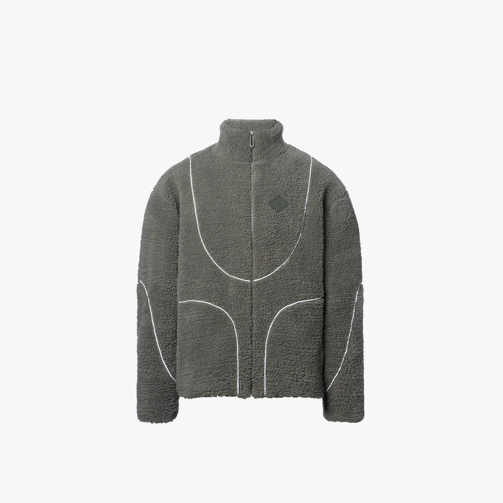 Zipper Letter Embroidery Warm Autumn Winter Sweater