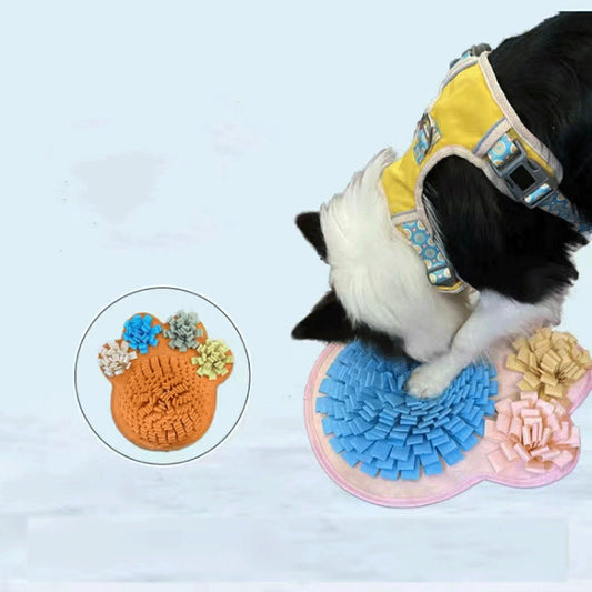 Pet Slow Food Sniffing Pad Toy Blanket