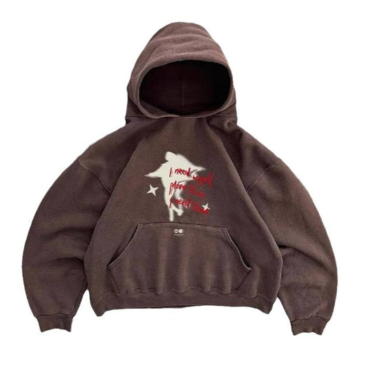 Round Neck Spring And Autumn Solid Color Sweatshirt