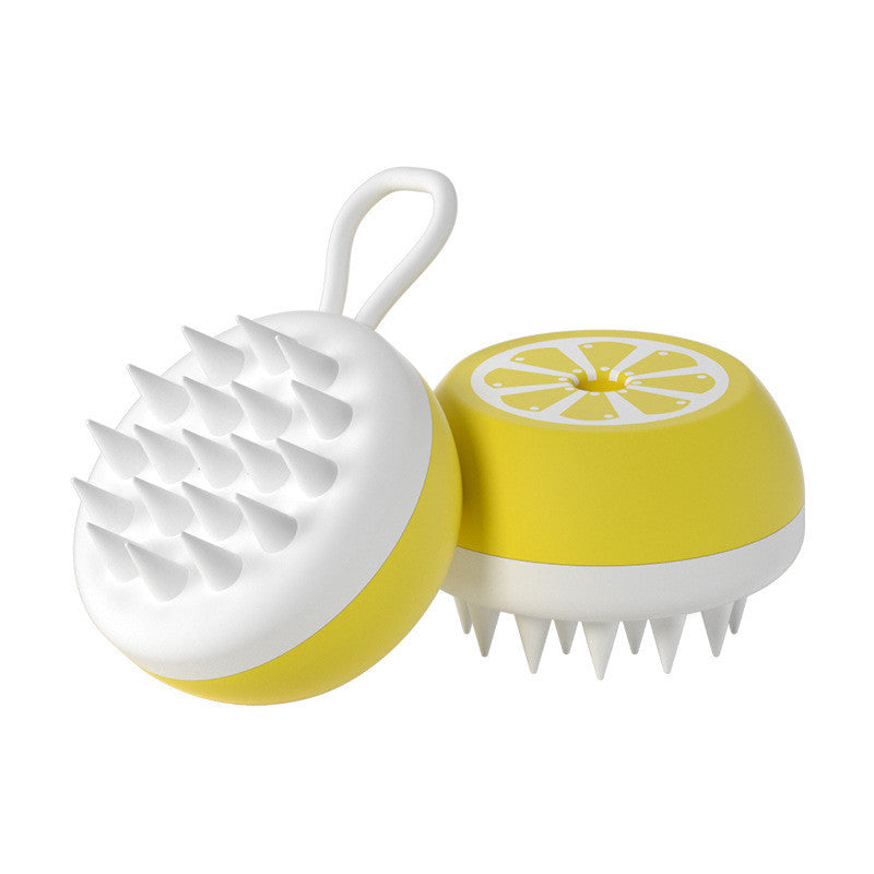 Pet Dog Cat Bath Brush 2 in 1 Pet SPA Massage Comb Soft Silicone Pet Shower Hair Grooming Cmob Dog Cleaning Tool Pets Supplies