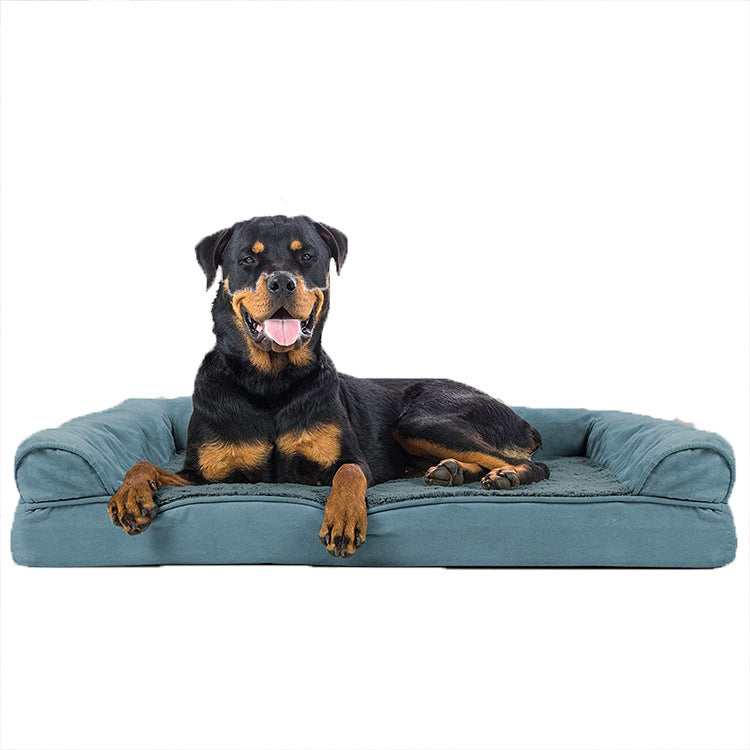 Deep Sleep Pet Sofa Removable And Washable Four Seasons Plush Dog And Cat Nest Deep Sleep Pet Sofa