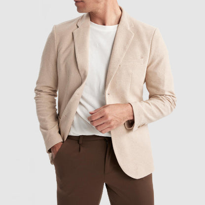Business Casual Printing Fashionable Men's Jacket