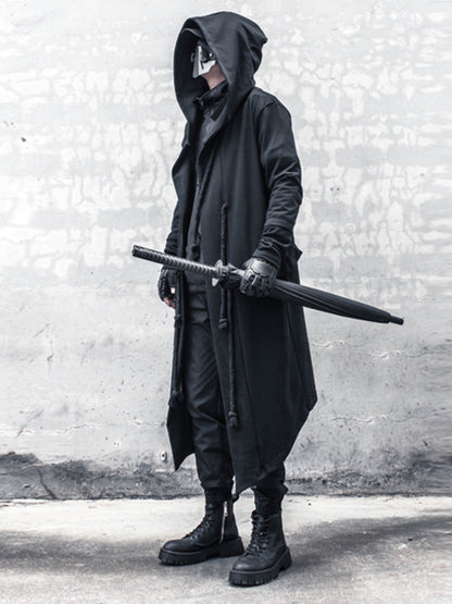 Spring And Autumn Dark Warrior Windbreaker Yamamoto Style Long Coat