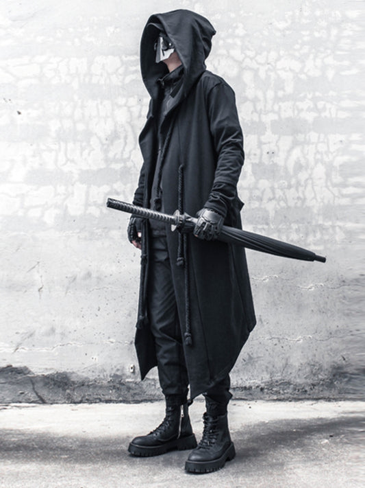 Spring And Autumn Dark Warrior Windbreaker Yamamoto Style Long Coat