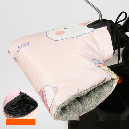 Winter Electric Motorcycle Handle Thickened Waterproof