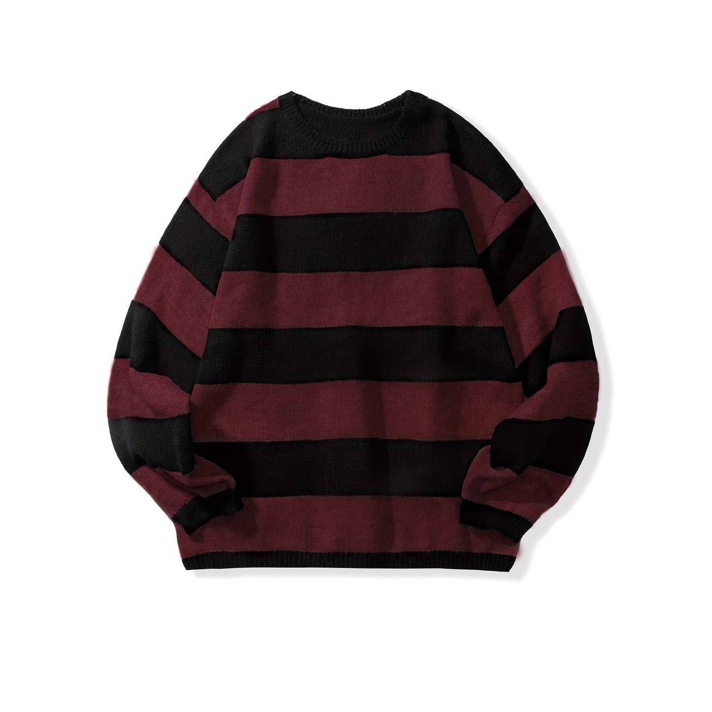 High-quality retro wool sweater, Knitwear Loose American