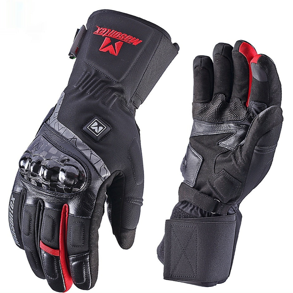Electric car motorcycle heating gloves