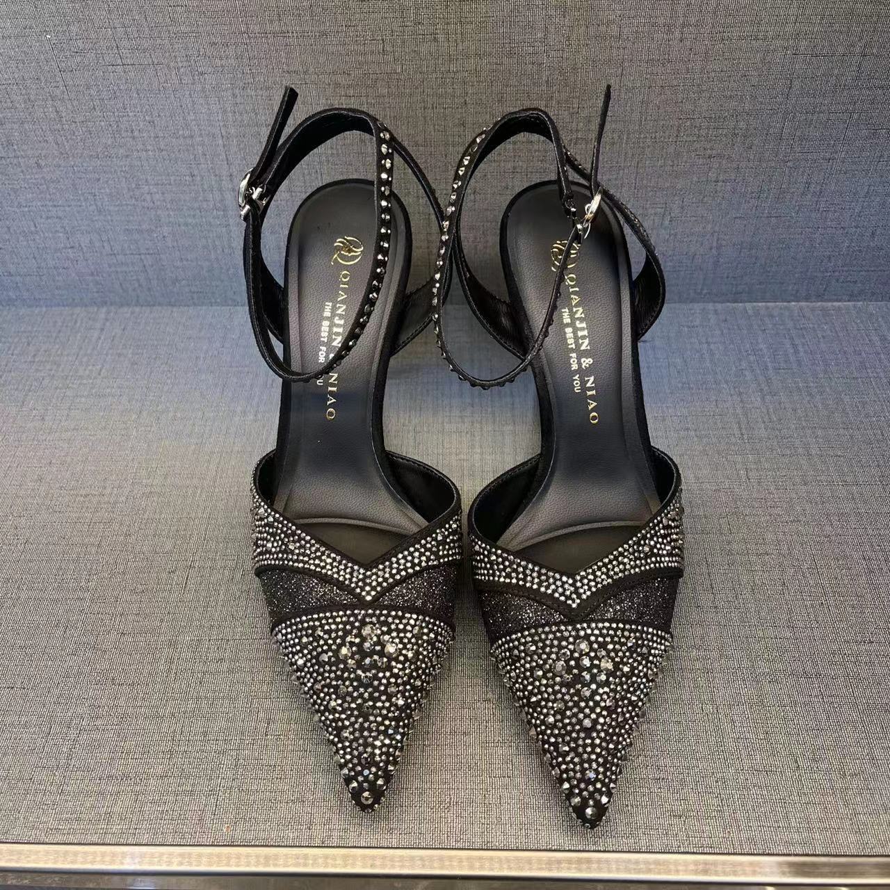 Women's Hollow High Heels with Red Soles