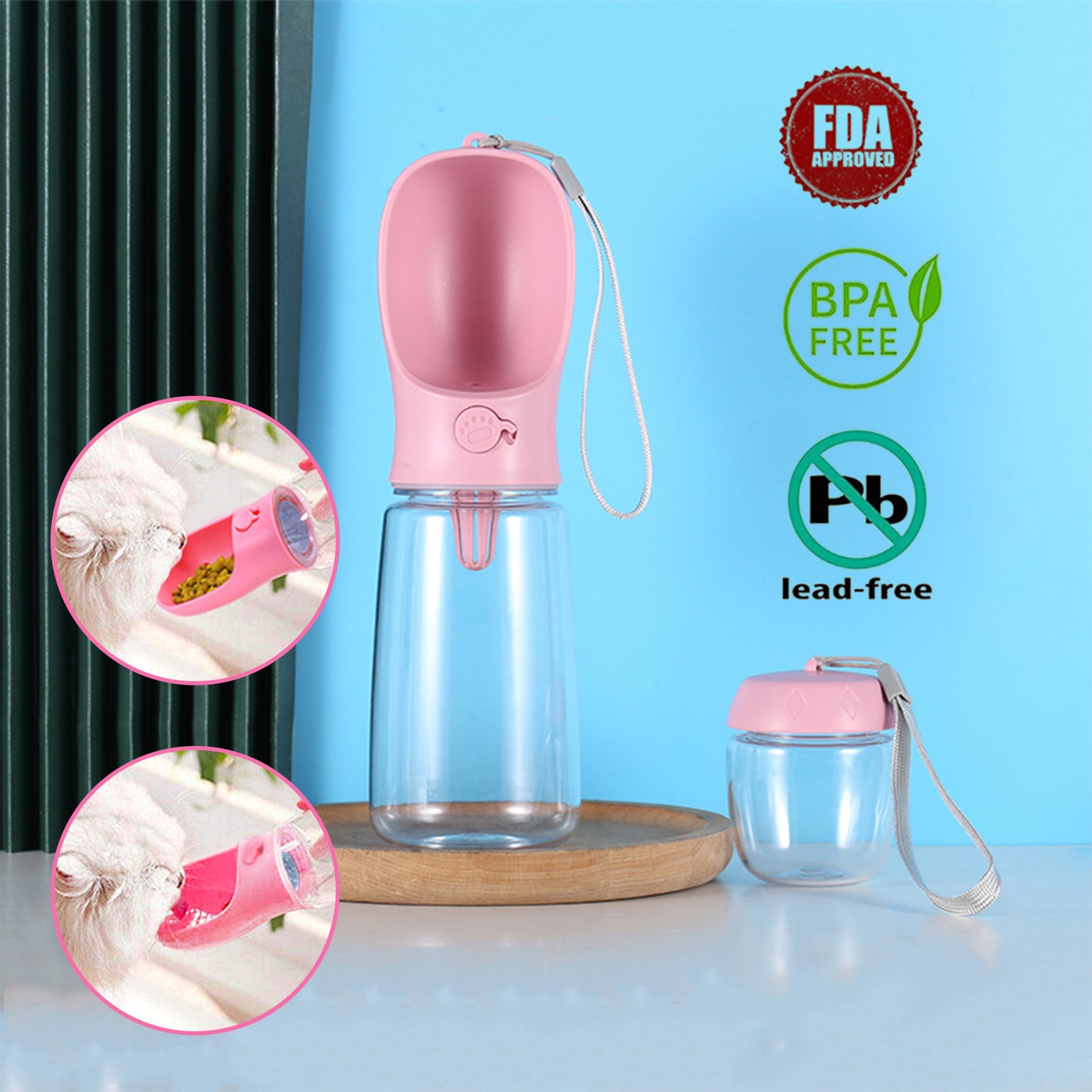 Fashion Portable Multipurpose Pet Accompanying Cup