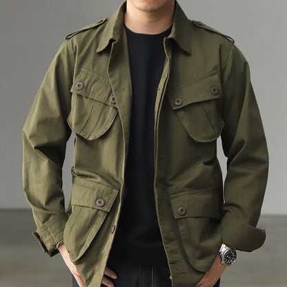 New Autumn Lazy Men's Lapel Long Sleeve Jacket
