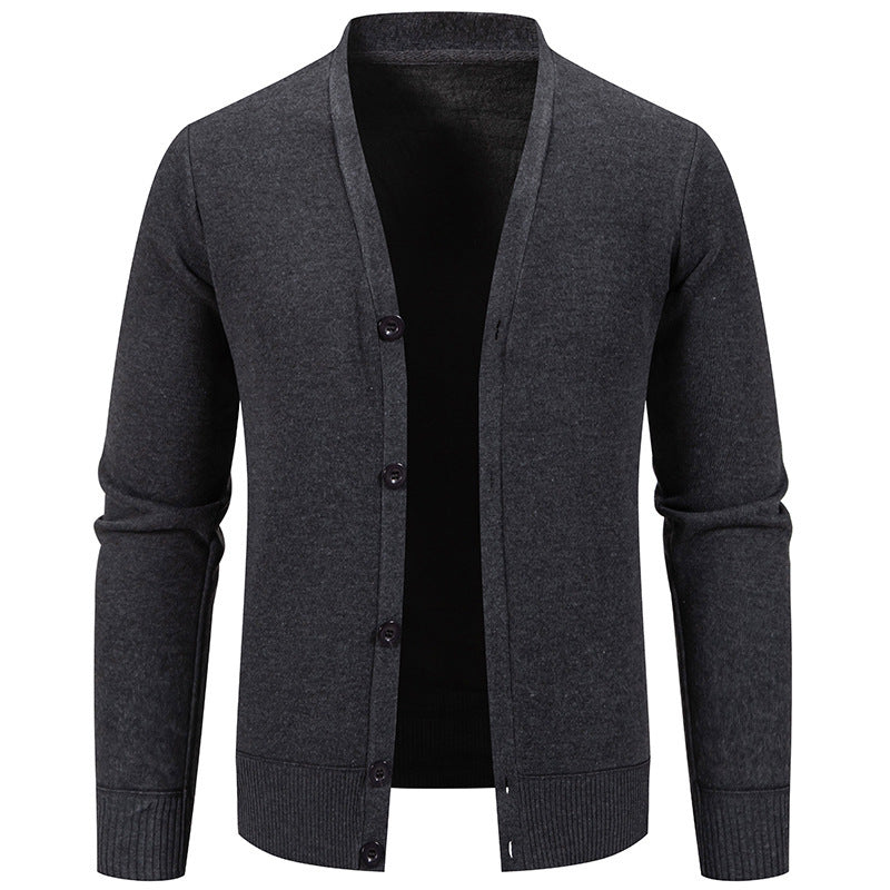 Simple, versatile warm knit sweater