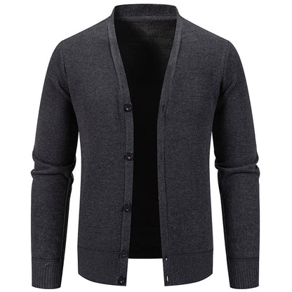 Simple, versatile warm knit sweater