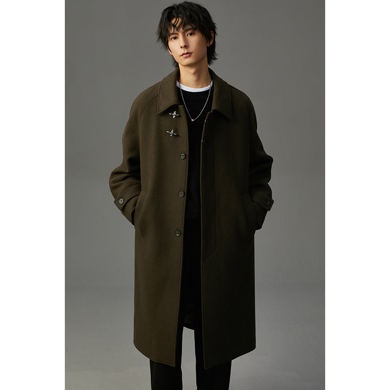 Men's Winter Double-sided Woolen Coat