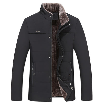 Sweetened cotton clothes for middle-aged men. Dad's clothes for autumn/winter.
