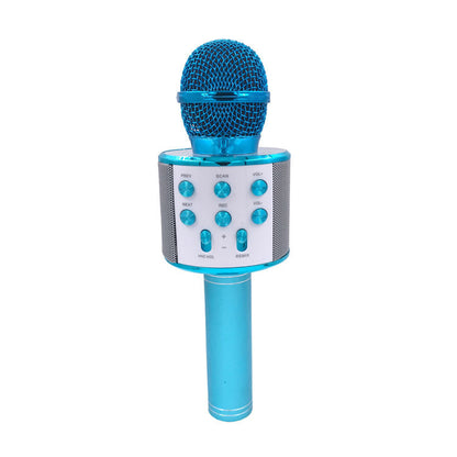 Bluetooth Wireless Microphone Mini Home Ktv For Music Playing Singing Speaker Player