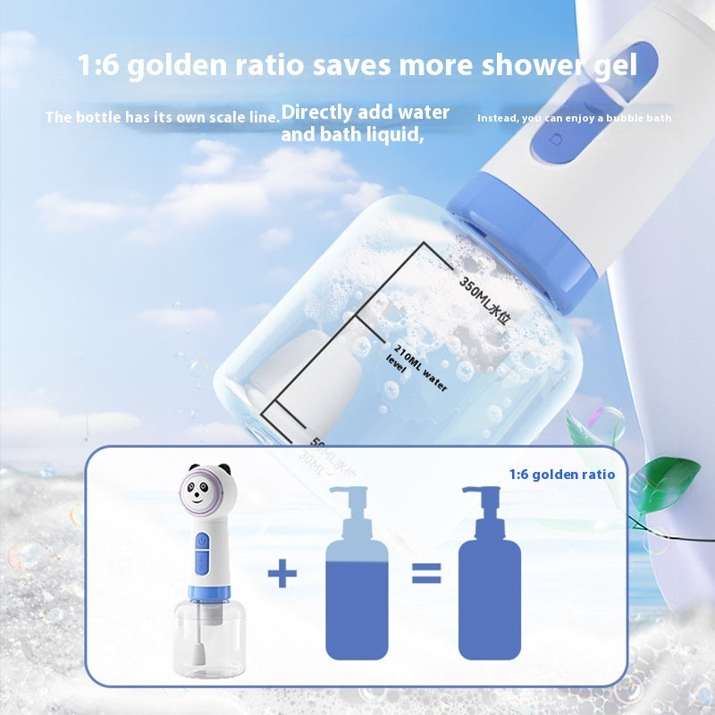 Pet Foaming Machine Cute Panda Bubble Machine