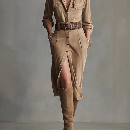 Fashion Special Women's Clothing French Waist Dress