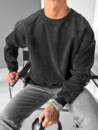 Casual Trends Round Neck Long Sleeve Sweater