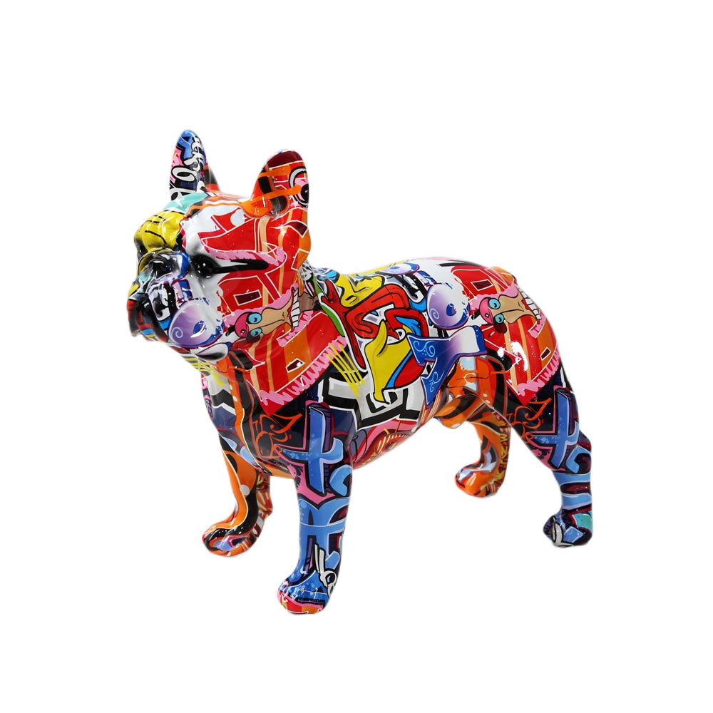 Colorful French Doodle Pet Dog