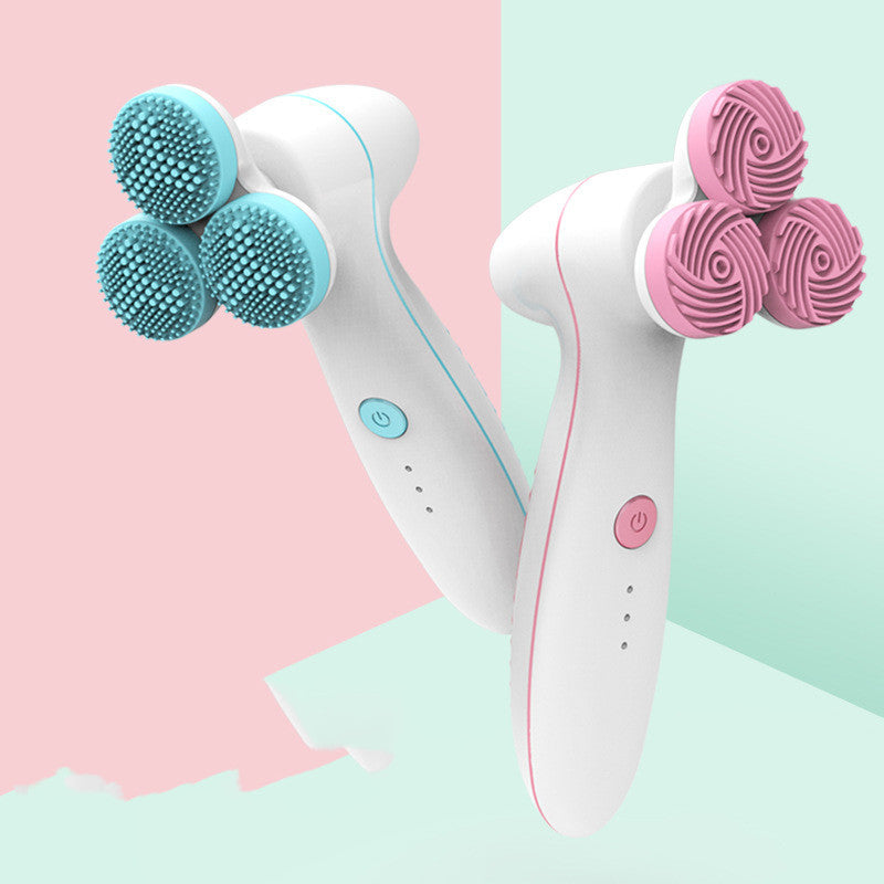3D Smart Massage Cleanser Electric Silicone Facial Cleanser