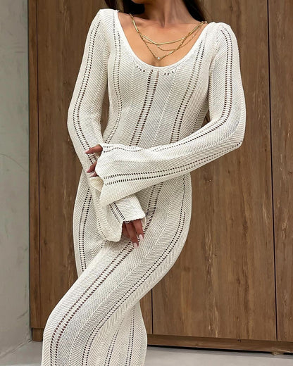 Women's Thin Hollow Casual Dress