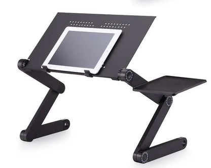 Folding Desk Retractable Adjustable Study Desk In Bed Aluminum Alloy Notebook Computer Bracket Lazy Desk 