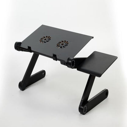 Folding Desk Retractable Adjustable Study Desk In Bed Aluminum Alloy Notebook Computer Bracket Lazy Desk 
