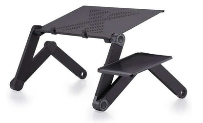 Folding Desk Retractable Adjustable Study Desk In Bed Aluminum Alloy Notebook Computer Bracket Lazy Desk 