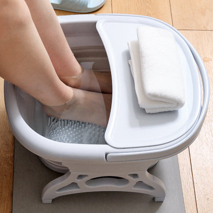 Foldable Foot Basin Foot Basin Leg Plastic Foot Basin Heat Preservation Portable Foot Basin Household Foot Basin