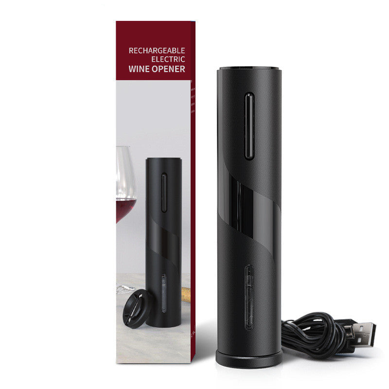 Qier Electronic Bottle Opener, Plastic, USB Rechargeable, Wine Bottle Opener