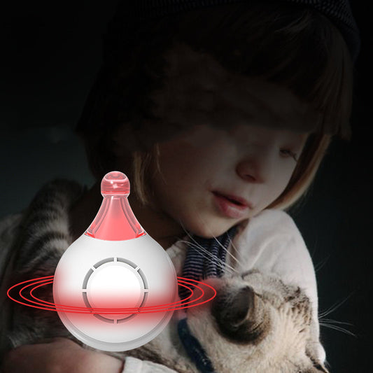 Pet Ultrasonic Pest Repeller USB Pet Insect SuppressorMosquito Repellent Mole Repeller Non-Toxic Pet Insect Repellent