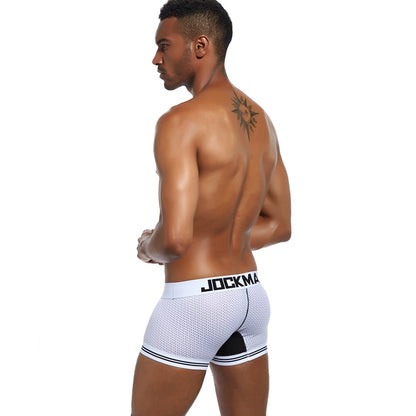 Men's Boxer Underwear Breathable Mesh Mens Boxers