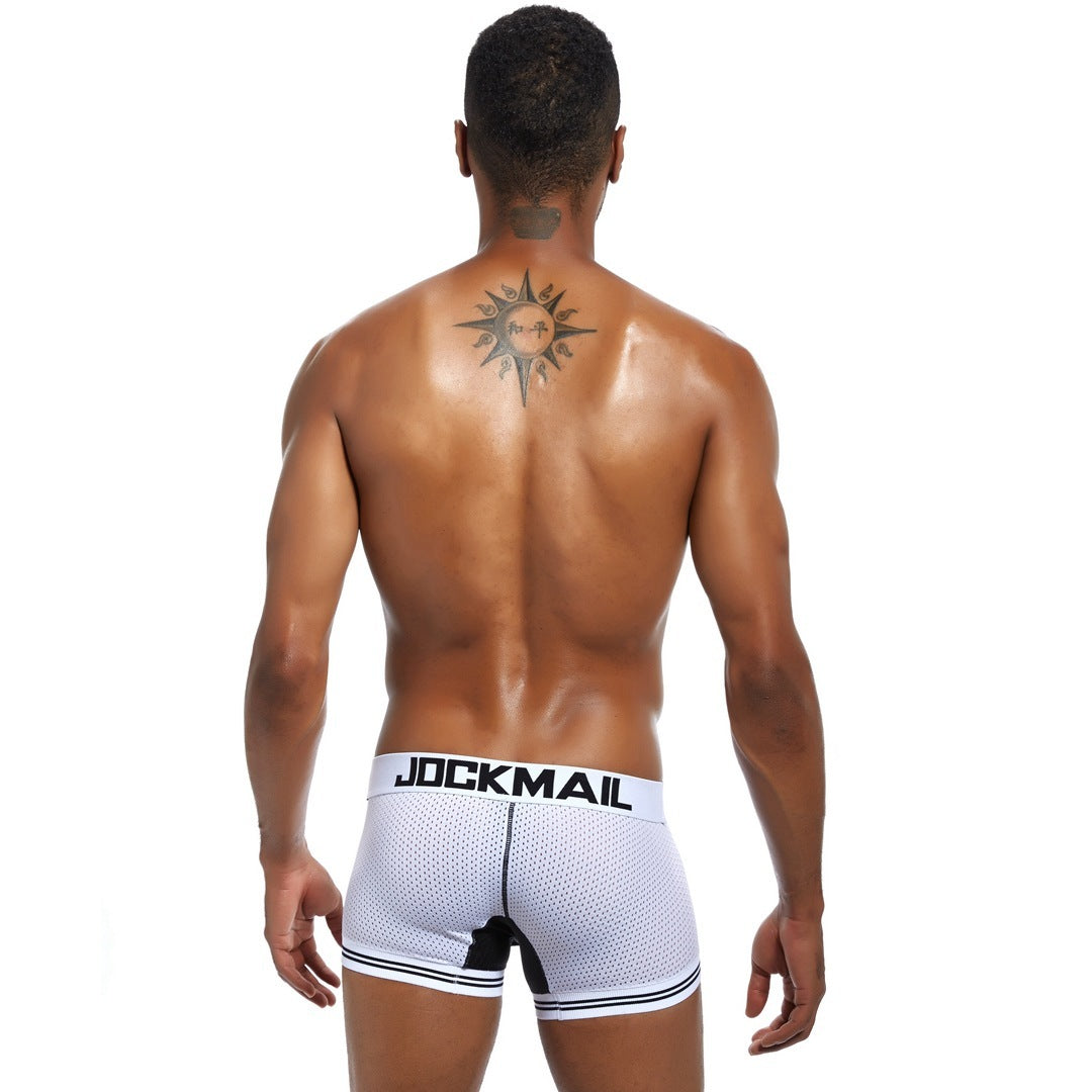 Men's Boxer Underwear Breathable Mesh Mens Boxers