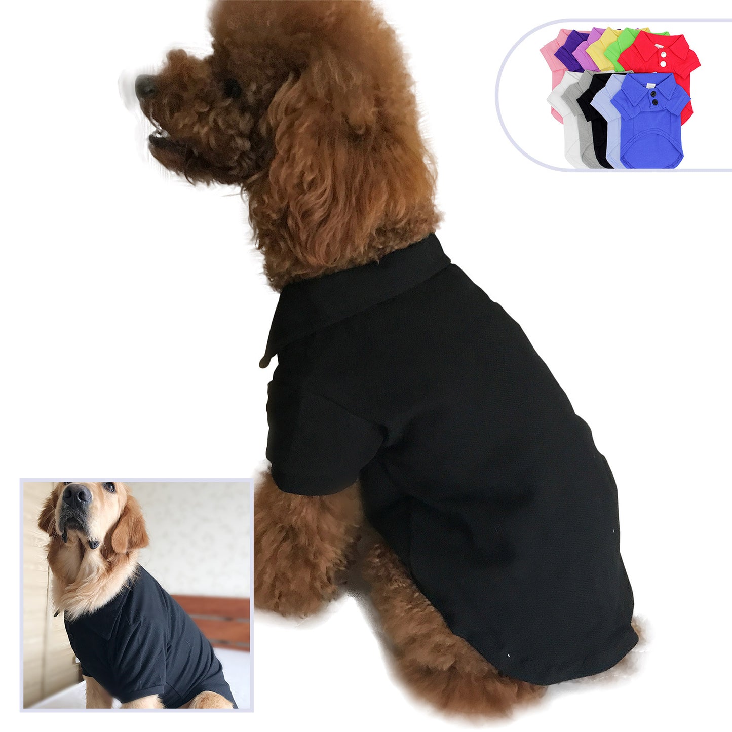 Polo shirt for pets 