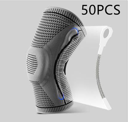 Knee Pads For Sport Knee Silicone Spring Patella Protector