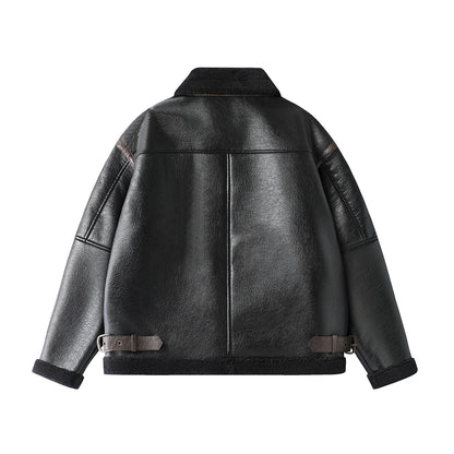 Men's Fur Cotton-padded Coat Thermal Cotton-padded Clothes