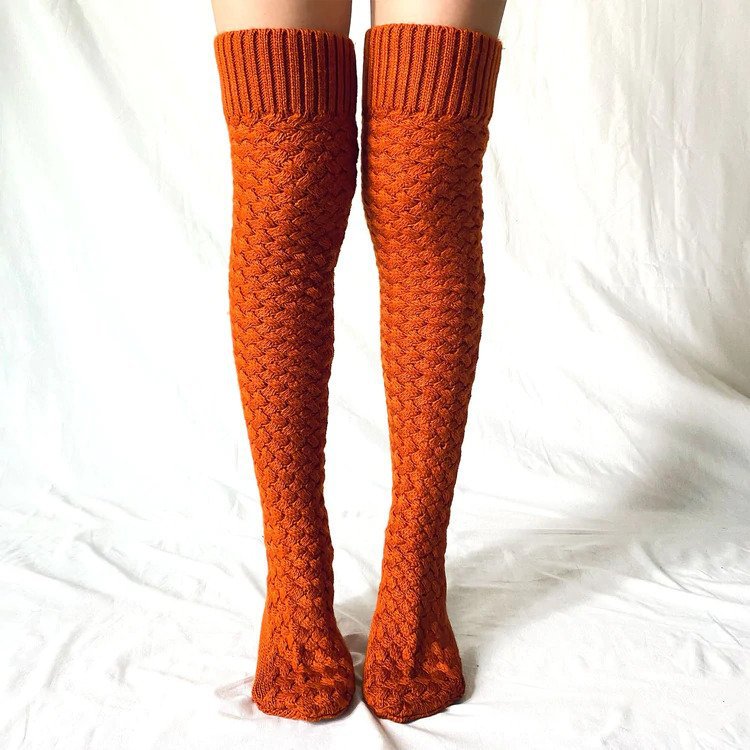 Indoor Home Wool Keep Warm Knee Pads Bedroom Living Rooms