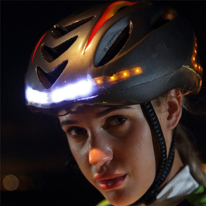 Smart riding helmet LED bicycle equipment