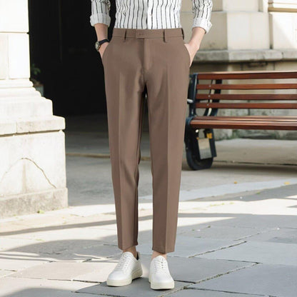 Men's Casual Korean Ankle Suit Pants