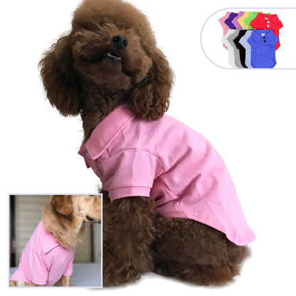 Polo shirt for pets 